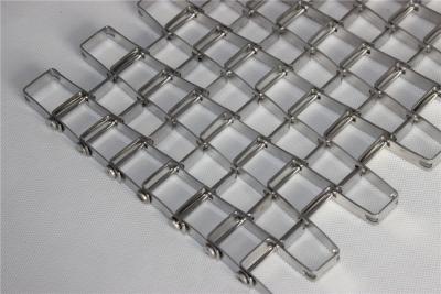 China Honeycomb Flat Wire Mesh Conveyor Belt , Chain Link Conveyor Belt Customized for sale