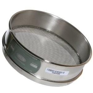 China Solid Structure Woven Wire Sieves Stainless Steel / Brass Material Long Service Life for sale