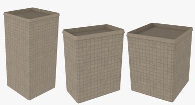 China Ballistic Protection Hesco Bastion Barrier Blast Resistant Modular Wall Removable for sale