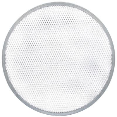 China Baking Aluminum Pizza Mesh Screen Seamless Rim 12 Inch Perforated Pizza Pan for sale