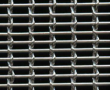 China Rods / Cable Architectural Metal Mesh Screens , Decorative Metal Mesh Sheets for sale