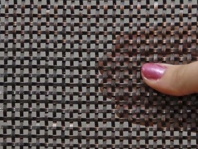 China Impermeable tejido completamente arquitectónico de la fachada de la pantalla del metal de la malla de alambre de los SS en venta