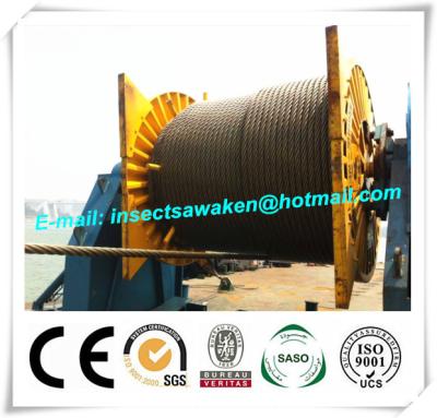 China Marine Rope Winch H Beam Welding Line Electric String Spinning Machine for sale