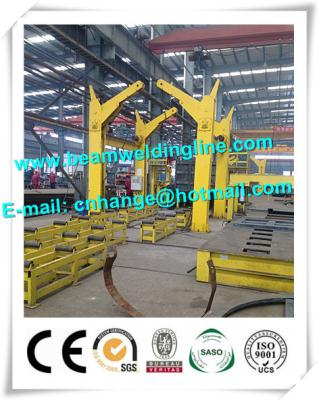 China Trailer Chassis Box Beam Production Line Chain Turning Machine 360 Degree Rotation Angle for sale