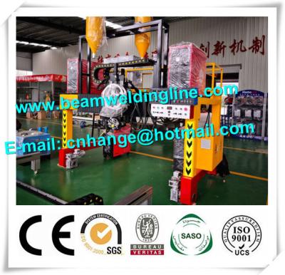 Chine Type mécanique horizontal de machine de soudure de poutre en double T dépistant le type remorque de portique de méthode à vendre