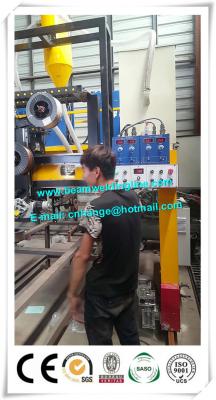 China Semi máquinas de soldadura automatizadas indústria do reboque, linha de soldadura do feixe de H à venda