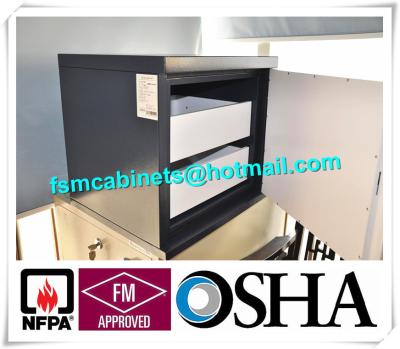 China Metal Fire Resistant File Cabinet For Anti Magnetic , Magnetic Proof Safety Cabinets for sale