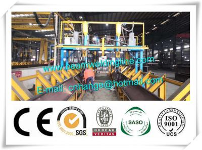 China Automatic H beam Welding Line , H beam Production Line , Automatic Welding Machine for sale
