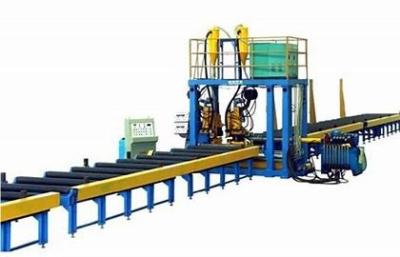 China Stable Speed T Type Submerged Arc Welding H Beam Production Line for sale