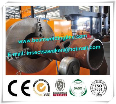 China CNC Plasma Cutting Machine Mild Steel Pipe Bevelling Machines for sale