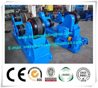 Chine Machine de soudure de positionneur de rouleau de tuyau alignée par individu entraîné par un moteur électrique à vendre