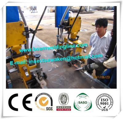 Chine Chaîne de production de poutre en double T de série de LF, machine de soudure à l'arc électrique submergée d'encorbellement à vendre