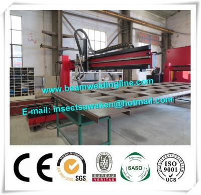 China Corrugated Beam Welding Machine For Dump Truck Panel , H Beam Welding Line for sale