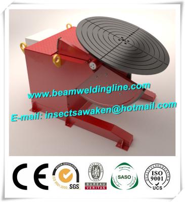China Bench Top Pipe Welding Positioner , Tilt And Rotate Positioner Welding Turntable for sale