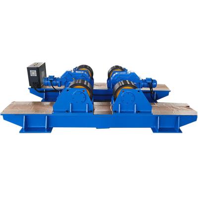 China Conventional Pipe Turning Rollers 5ton Screw Adjustable Welding Rotator Self Aligning for sale