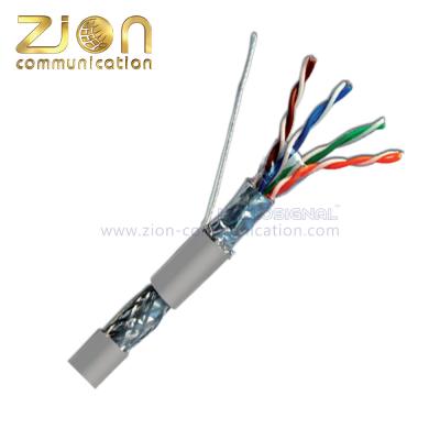 China Red LAN Internet Industrial Communication Cable de SF/UTP Cat5e 305 metros en venta