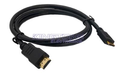 중국 이더네트 채널을 위한 고속 HDMI 케이블 1.4 버전 32 AWG 유형 C 연결관 판매용
