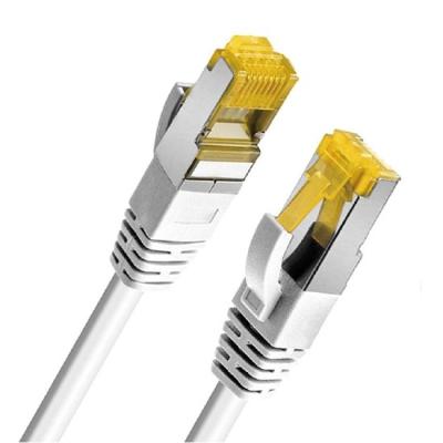 China Skin Foam Skin PE CAT.7A S/FTP RJ45 Patch Cord Cat 7 Internet Cable 10ft/3m Transmission Speed 10Gbps for sale