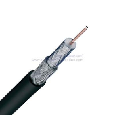 China RG8 50 Ohm Wireless Transmission Coax Cable stranded center conductor for greater flexibility for sale