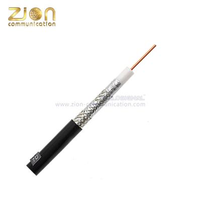 China 7D-FB BC TC PE low loss RF coaxial cable 7.30mm Foamed PE for sale