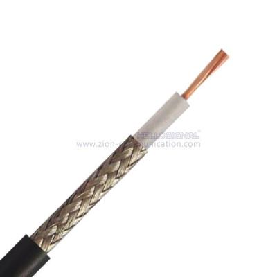China Buy RG174 Coaxial Cable Bare Copper with Tinned Copper Shield 50 ohm flexible cable en venta