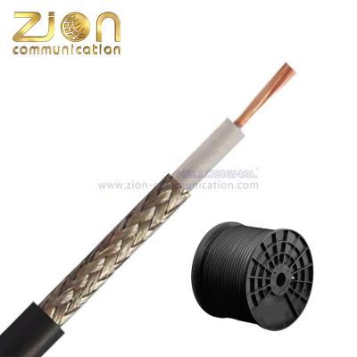 China Buy RG174 Coaxial Cable Bare CCS with Nom. 1.90mm Tinned Copper Shield 50 ohm flexible cable à venda