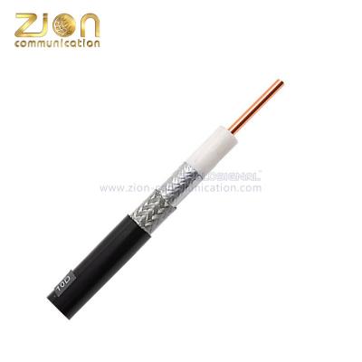 China Manufacture RF coaxial cable 10D-FB BC TC PE low loss 50ohm bare copper PE insulation wire for communication à venda