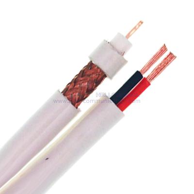 China Rg59 Power 305m Rg59 2C Security Camera Siamese PVC-CMP Cable With Power for sale