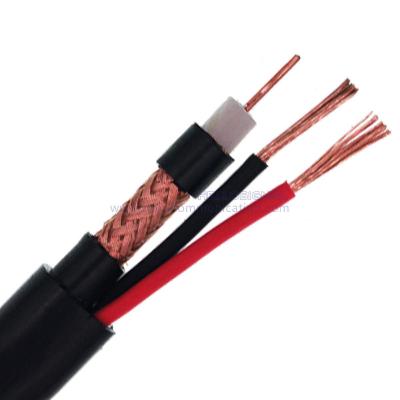 China High Quality CCTV Camera RG59+2C Common power siamese coaxial cable for sale