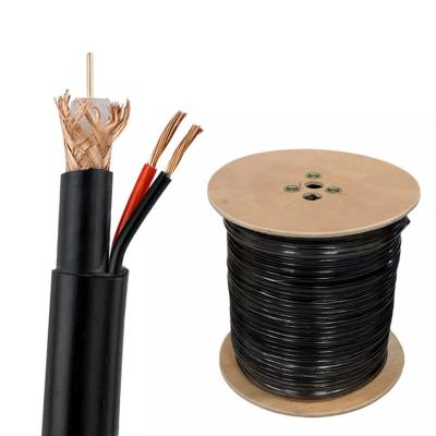 Китай RG59 B/U 2C 0.75 Common Outdoor CCTV cable siamese rg59 rg6 coaxial cable продается