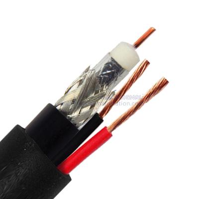 China HD40+2×0.50 Coax Cable on sale manufacturers Factory Price Direct Supply HD40+2c Security CCTV Camera Cables Te koop