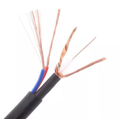China HD70+2×0.50 CCTV Wire CCS CCA HD70 Cable Coaxial HD70 Coaxial Cable with Power cable Te koop