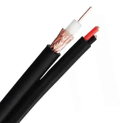 China 2X26 AWG CCTV Camera RG59/RG6/RG11/RG58 Coaxial Cable With Power 75ohm for sale