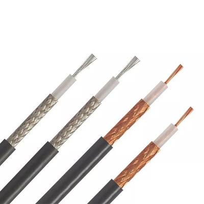 China RG6/U S BC 95% CCA PVC  Best Price Customization RG6 2c coaxial Cable RG6U With 2 Core Power Cable for sale