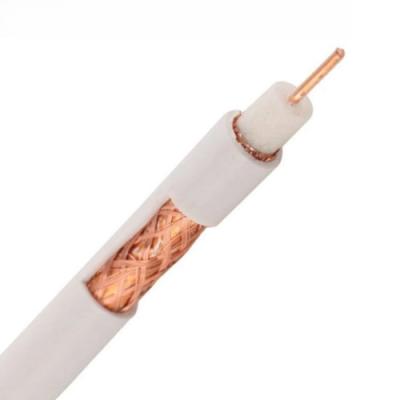 China RG59 BC 95% CCA PVC CMP CCTV Coaxial Braid Shielded Computer Cable Coaxial for Camera for sale