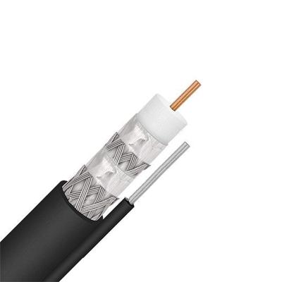 China Factory Price RG11 14AWG CCS Inner Conductor Aluminum Laminated Tape Coaxial Cable With Messenger for sale