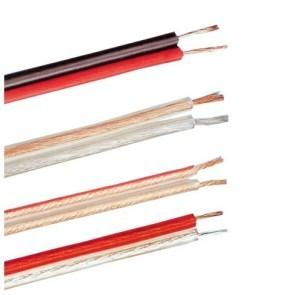 China Cable del altavoz de audio del cobre sin oxígeno en la chaqueta de PVC flexible para los amplificadores audios en venta