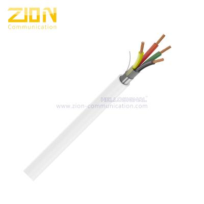 China Security Burglar Alarm 4 Cores Stranded Conductor Shielded Control Speaker Cable for sale