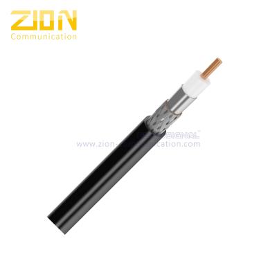 China BC Conductor Foam PE CCTV Coaxial Cable for Signal Transmission CCA Power in 300M for sale