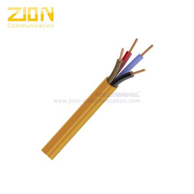 China FRHF 4 Core Unshielded 0.22mm2 Fire Resistant Cable Halogen Free PVC Jacket for sale