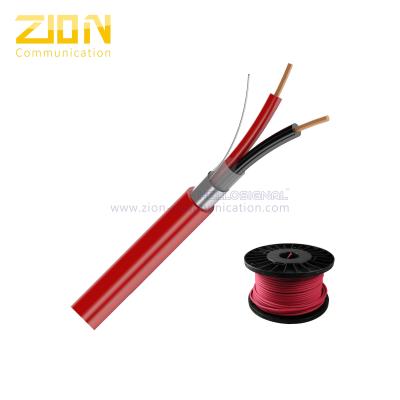 China 12AWG Shielded FPLR-CL2R Fire Alarm Cable Riser-Rated PVC for Control Circuits for sale
