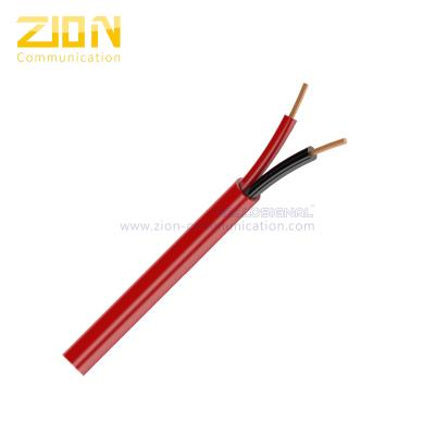 China Riser-Rated Fire Alarm Cable 14AWG 2 Conductors Solid Copper for Security System for sale