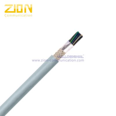China Chaqueta resistente 490 P/490 del gris del poliuretano de control del CP de la abrasión rugosa flexible del cable altamente en venta