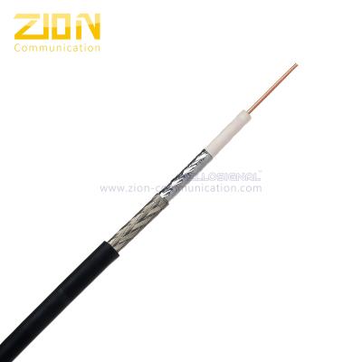 China Low Loss 200 with TC Braiding PVC Jacket 50 Ohm Signal Coaxial Cable for GPS for sale