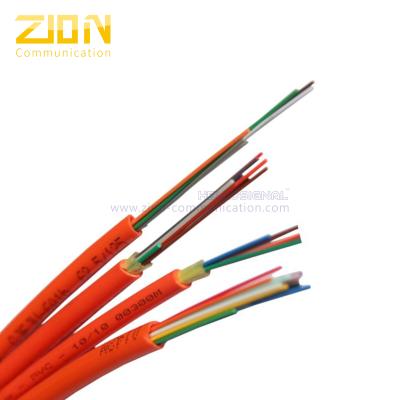 China Multi-purpose Distribution Cable GJFJV in LSZH Jacket for Multi Optical Fiber Jumper for sale