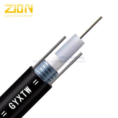 China Cable de fribra óptica Luz-acorazado GYXTW de Unitube para el conducto o el uso aéreo en venta