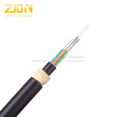 China All Dielectric Self-supporting Aerial Cable ADSS With PE  or AT Outer Sheath for sale