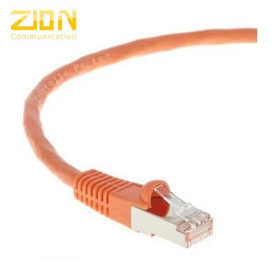 China F/UTP Cat6 Shielded Patch Cables Snagless PVC LSZH Available In 10 Color for sale