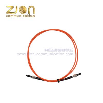 China LSZH Jacket G652D Fiber Optic Patch Cord SMA To SMA Connector for sale
