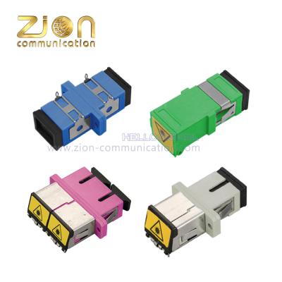 Chine Adaptateur optique de fibre - adaptateur de Sc - câbles équipés optiques de fibre de fabricant de la Chine - Zion Communication à vendre